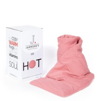 Warmtesjaal oudroze (vlakke stof)